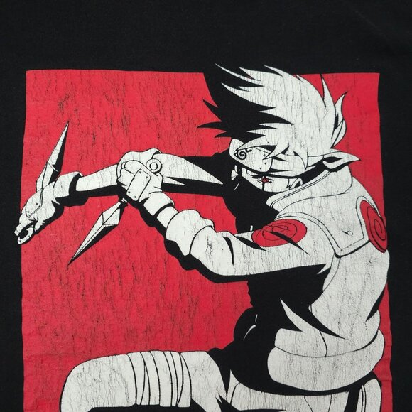 Naruto Shippuden Collection Graphic T Shirt READ Mens 2XL Crew Neck Short Sleeve - Picture 10 of 16